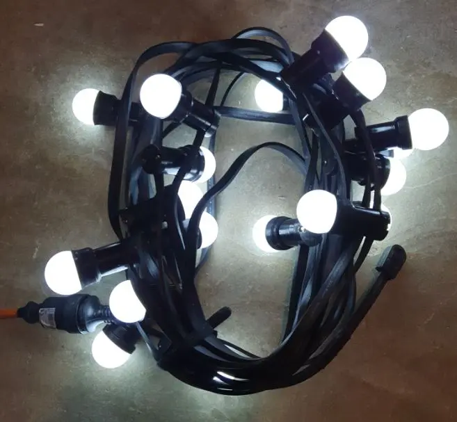 Guirlande guinguette 10m 20 ampoules led
